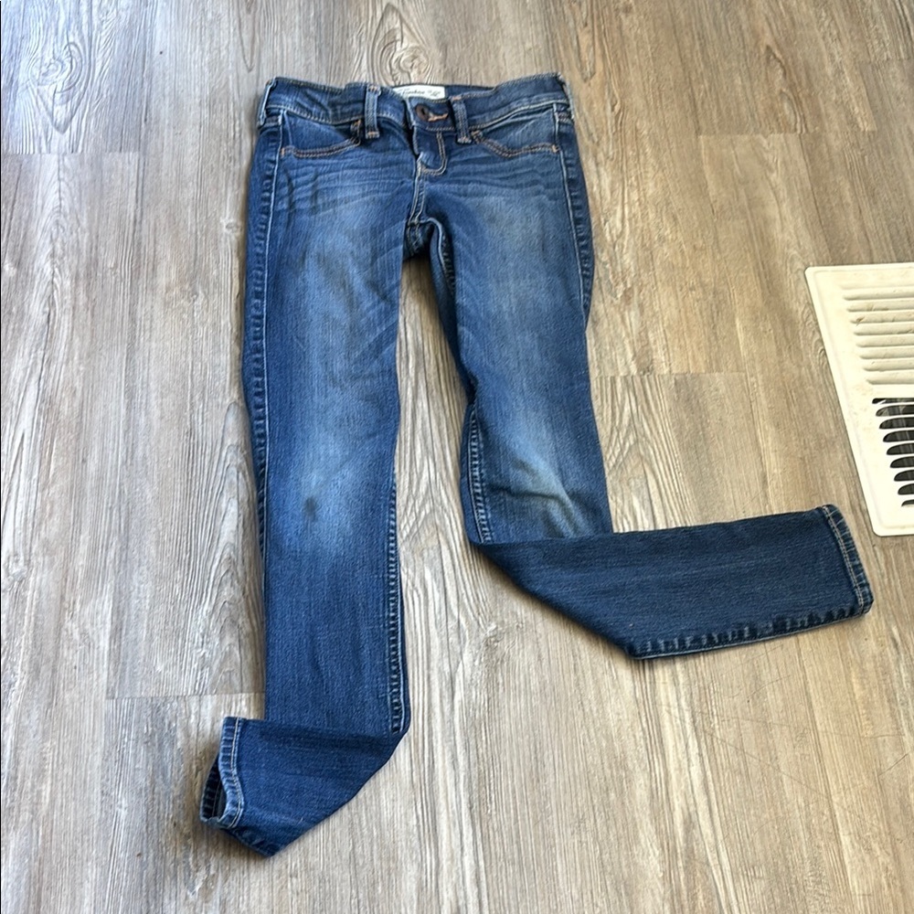 🌺Abercrombie Kids Blue Slim-Fit Jeans